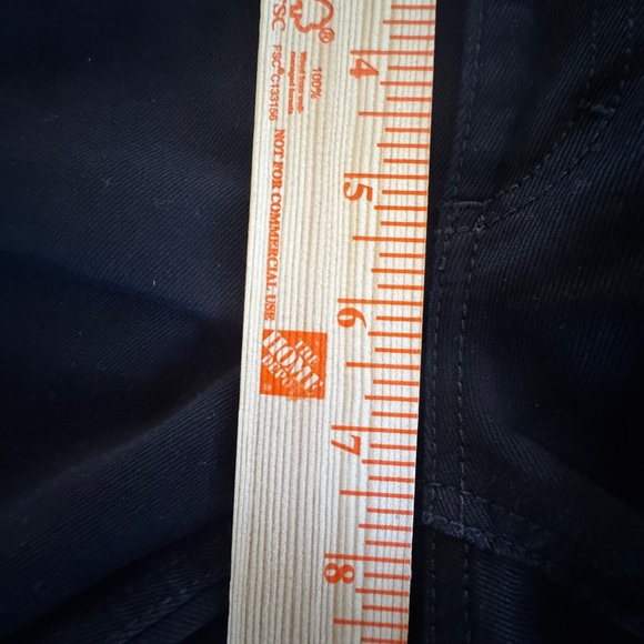 Gucci Black Leggings Jeans- Low Rise, size 40 - Picture 12 of 14